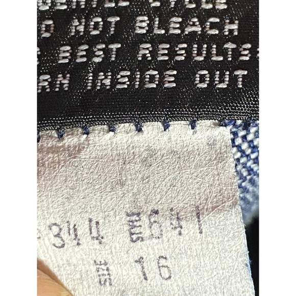 Bon Jour Vintage Jeans Size 16 35" Inseam - Picture 4 of 5